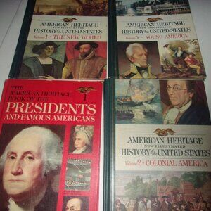 Four American Heritage Books